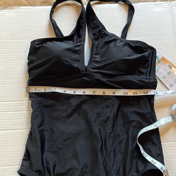 NWT-Kona SOL-M(8-10)-black-wear it four ways,medium coverage one piece swimsuit - Picture 12 of 15